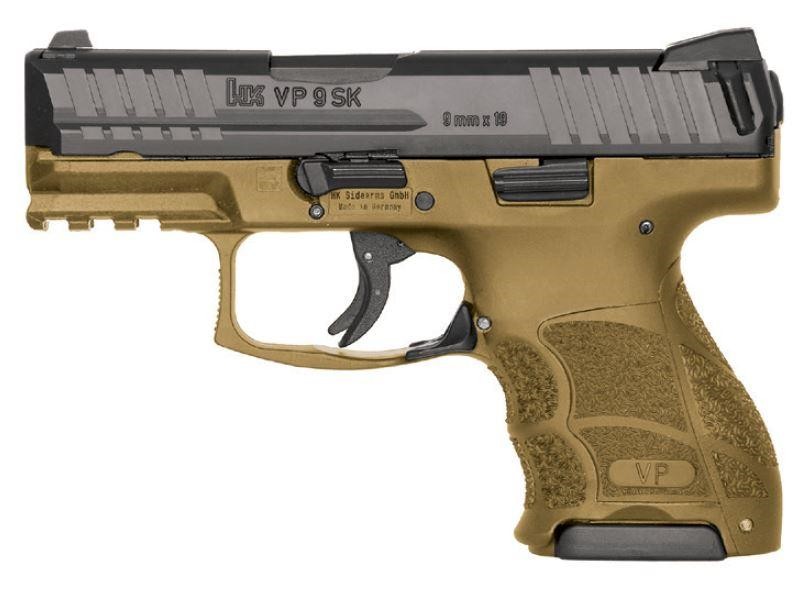 H&K VP9SK SUBCMPT 9MM FDE 15RD - Win Repeating Arms Promotion